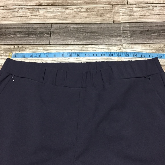 Lane Bryant Pull On Straight Pants Women’s 18 Blue (Inseam 29) Nylon Spandex - Picture 4 of 10